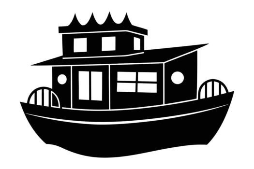 house boat icon